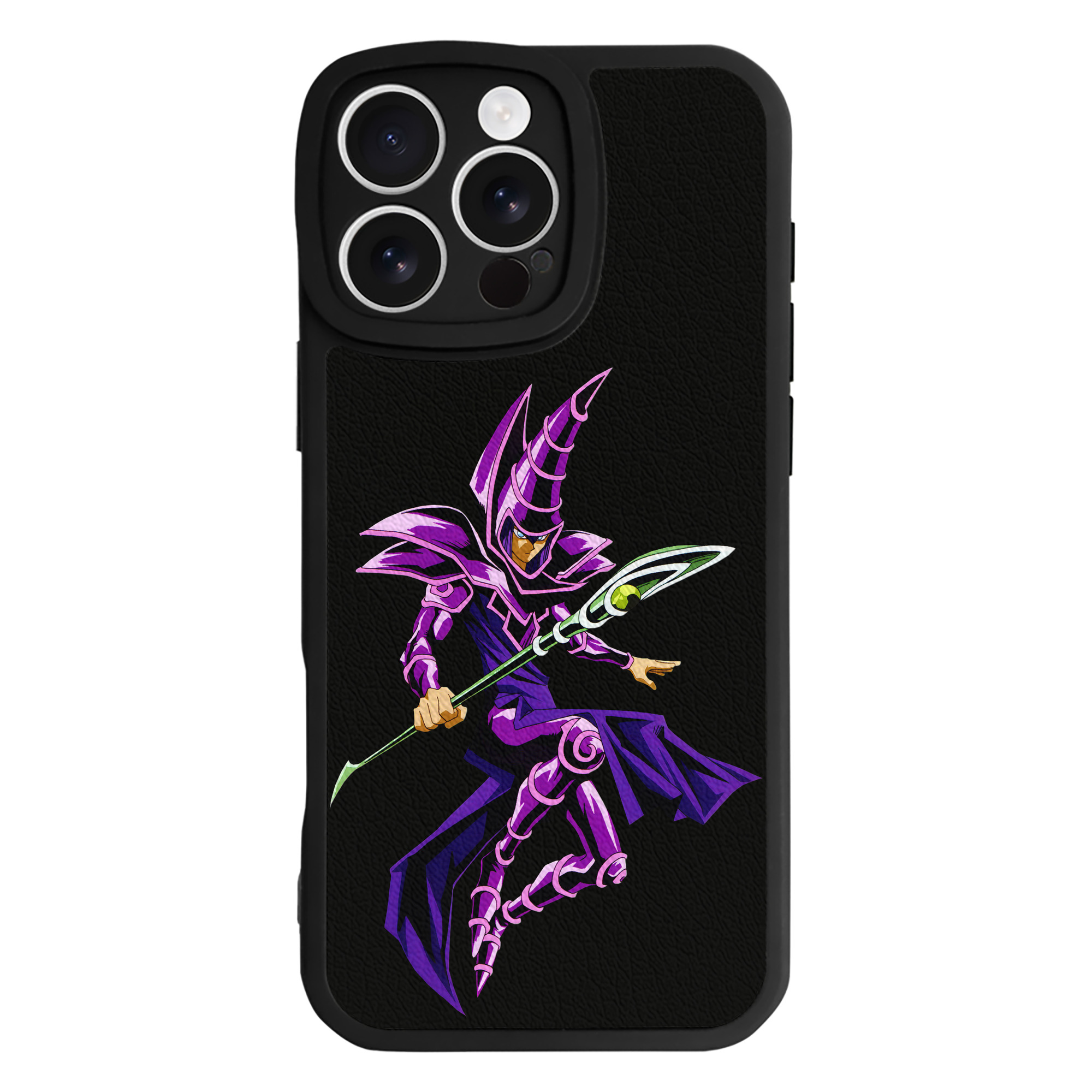 遊☆戯☆王 Yu-Gi-Oh! 【iPhone 16シリーズ対応】シリコンスマホケース（レザー調） 材質：シリコン